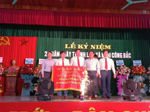 Xã Nghi Công Bắc tổ chức lễ kỷ niệm 20 năm ngày thành lập xã