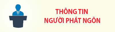 Thông tin người phát ngôn